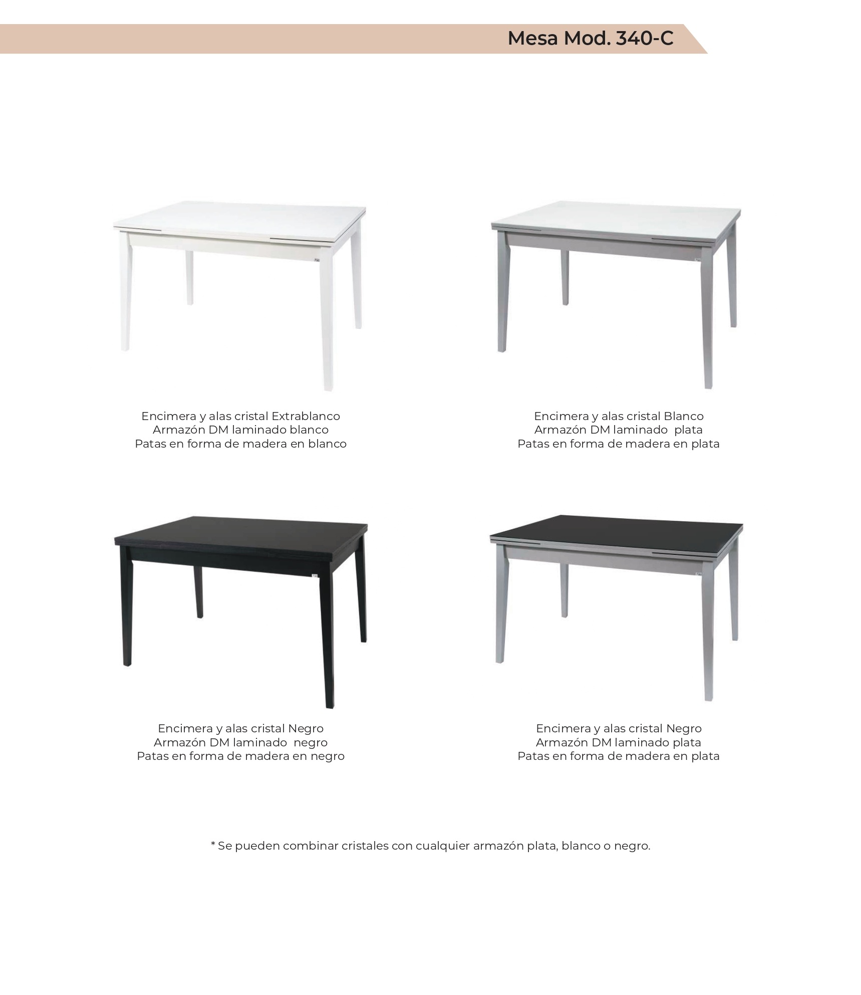 1033-340-C Mesa de cocina